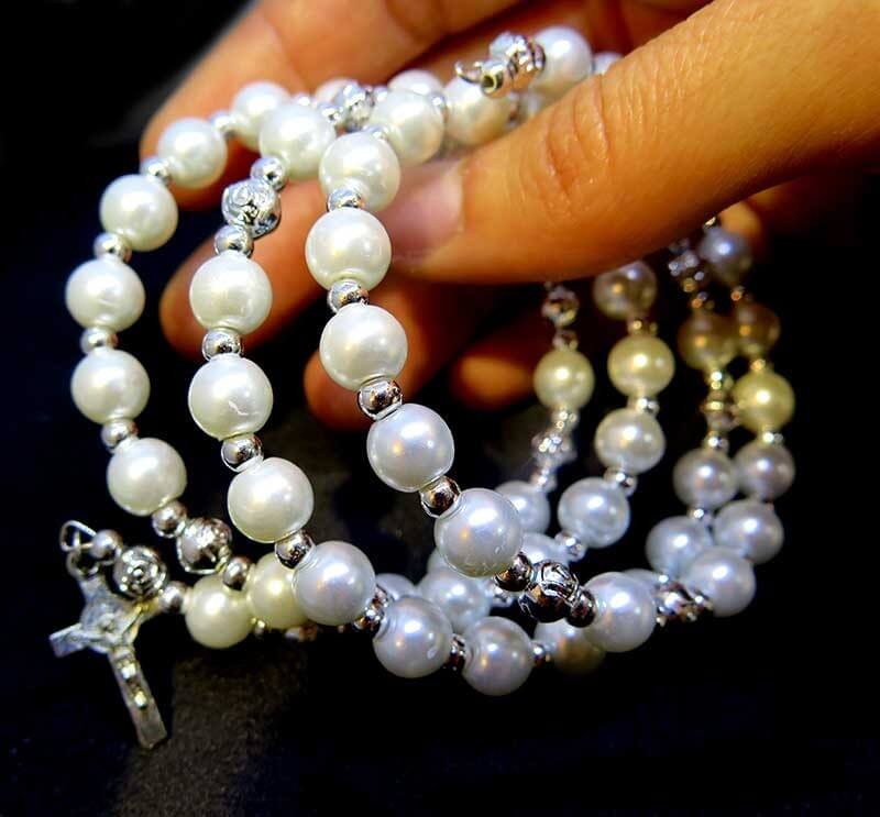 artificial pearl bracelet