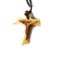 Tau Cross pendant - Olive wood
