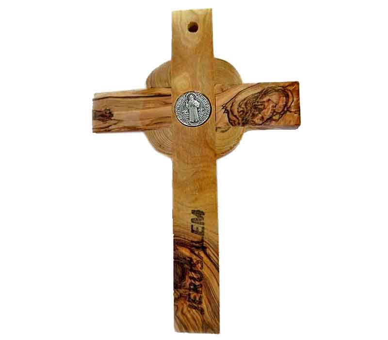St. Benedict Cross | Olive wood