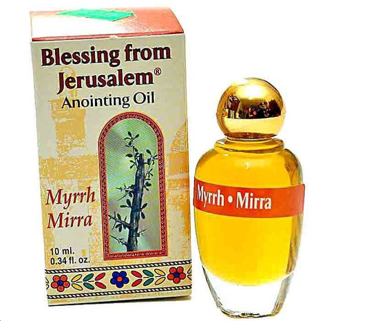 Anointing oil 10ml bottles Nard rose myrrh jasmine 4pcLot of holy