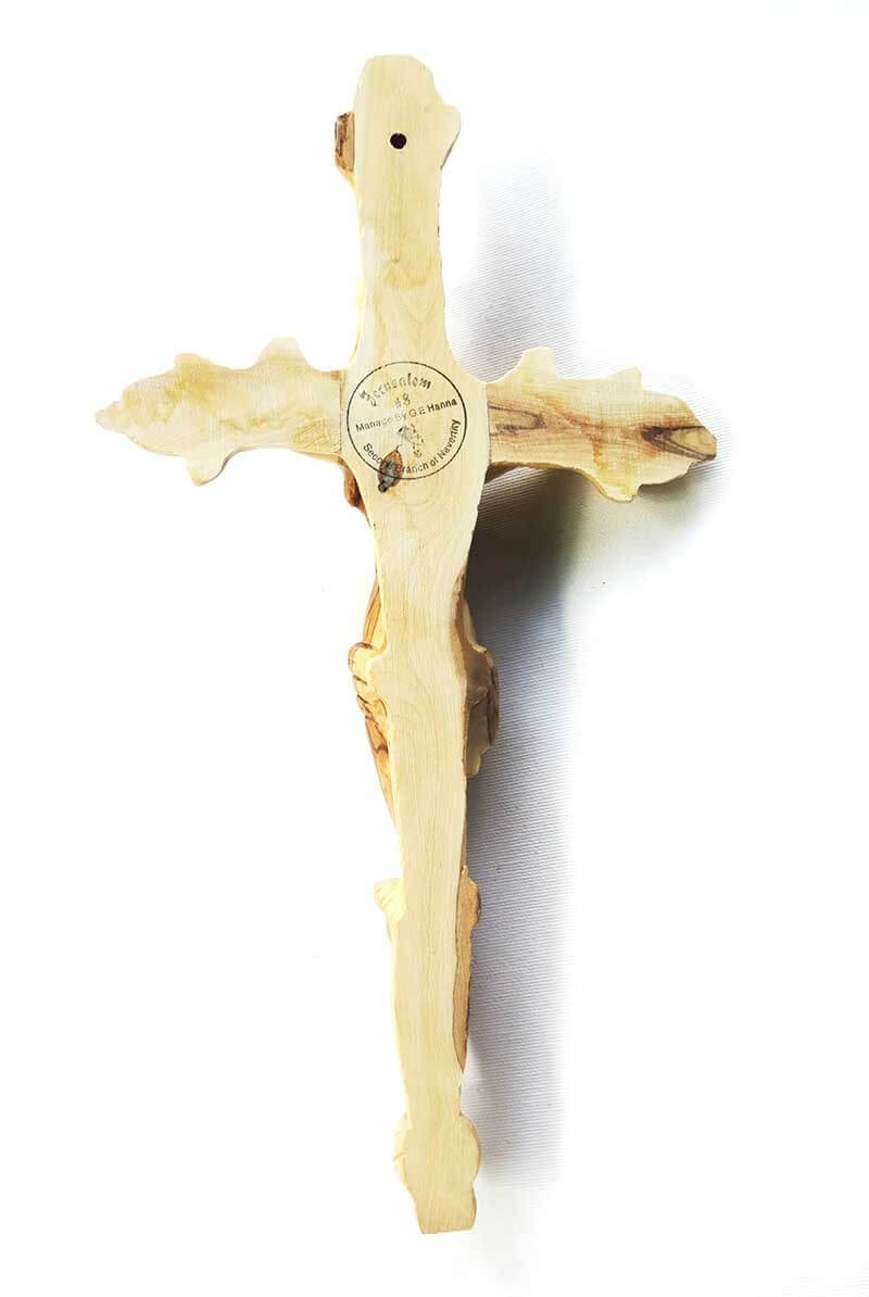 Olive wood Cross 37.5 c"m - Special