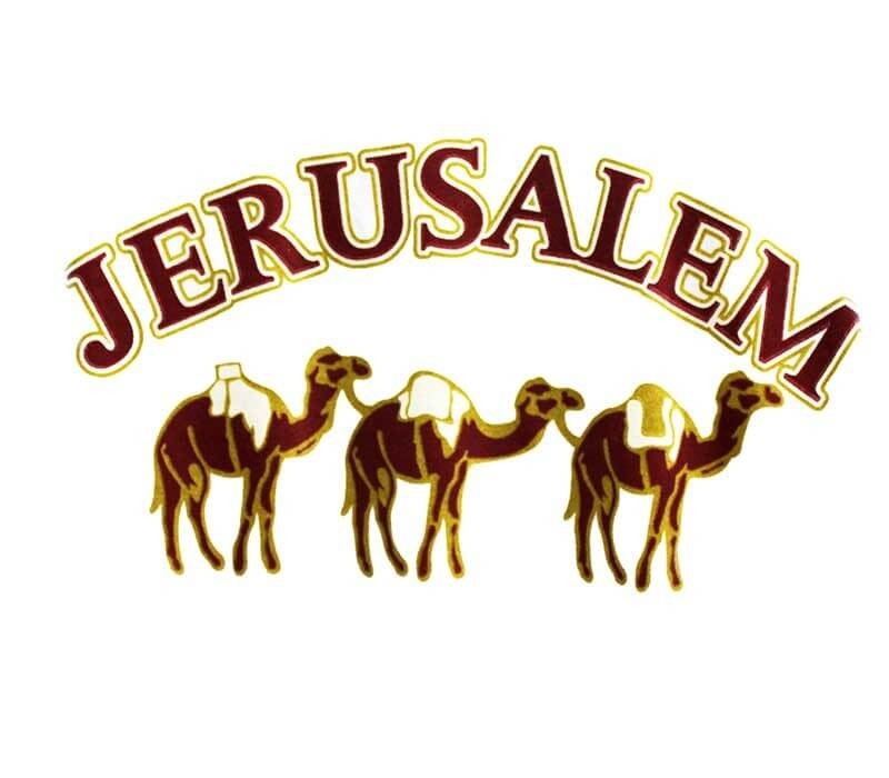 Jersusalem & camels  -  T- shirt