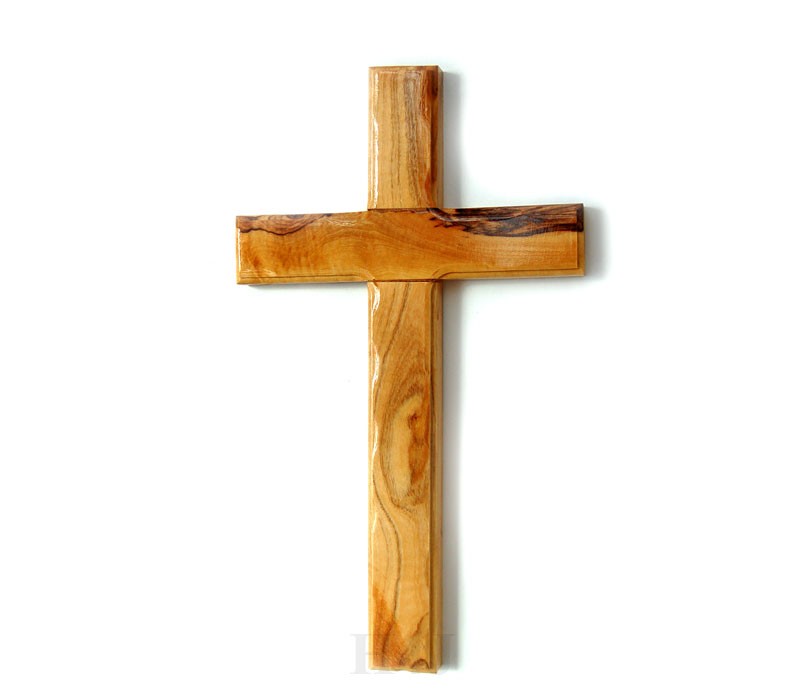Olive Wood Cross  | 10 inches
