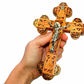 Beautiful Olive wood Crucifix | 18.5 cm