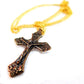 Crucifix pendant 24k Gold plated