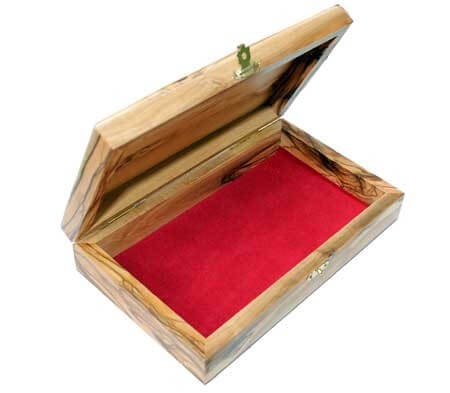 Jewelry Box | olive wood from Bethlehem Jewelry box