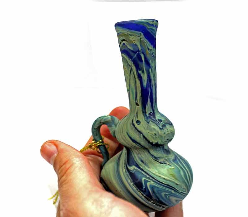 Glass vase Phoenician style-5