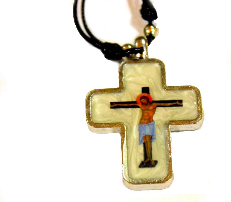 Mother of pearl pendant Crucifix