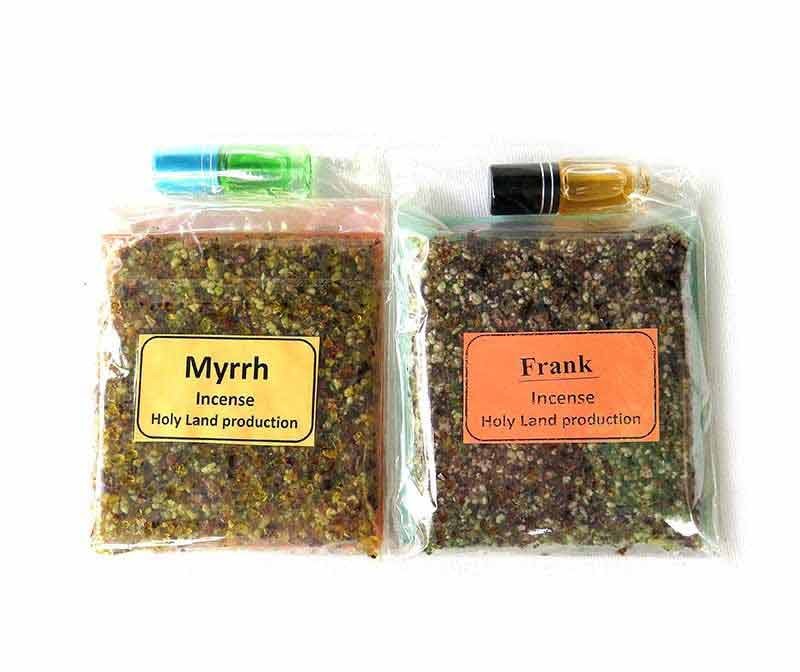 Incense Myrrh & Frank + oils