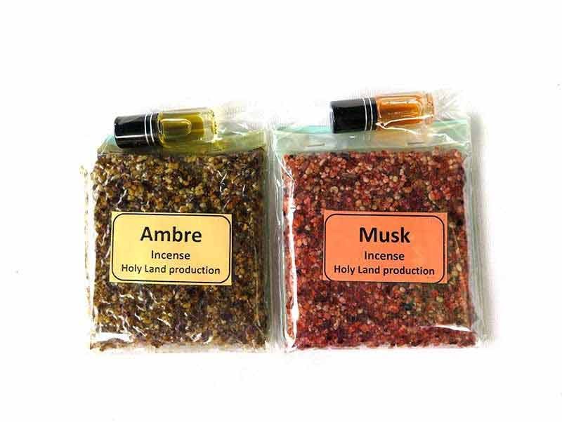 Incense Amber, Musk +oils