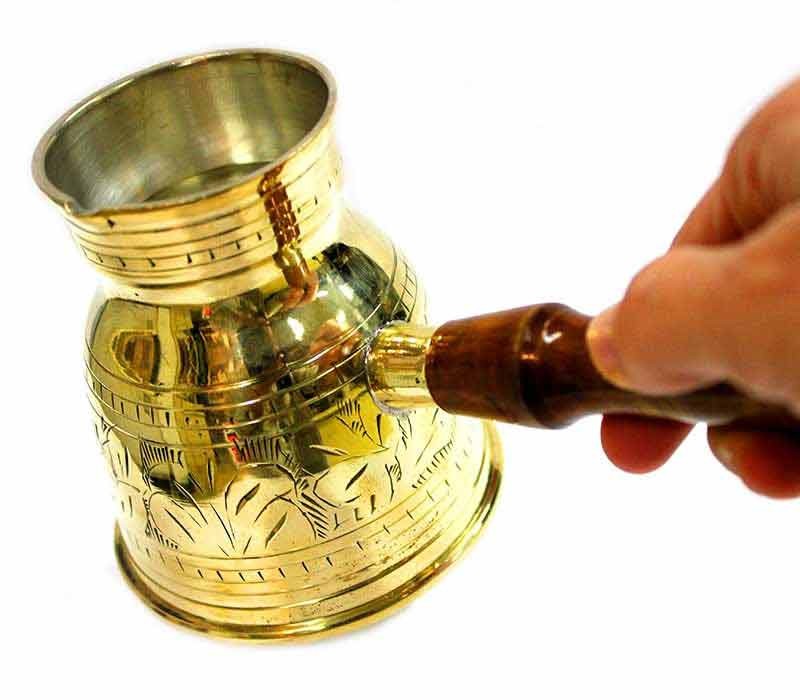 Turkish coffee pot  Brass