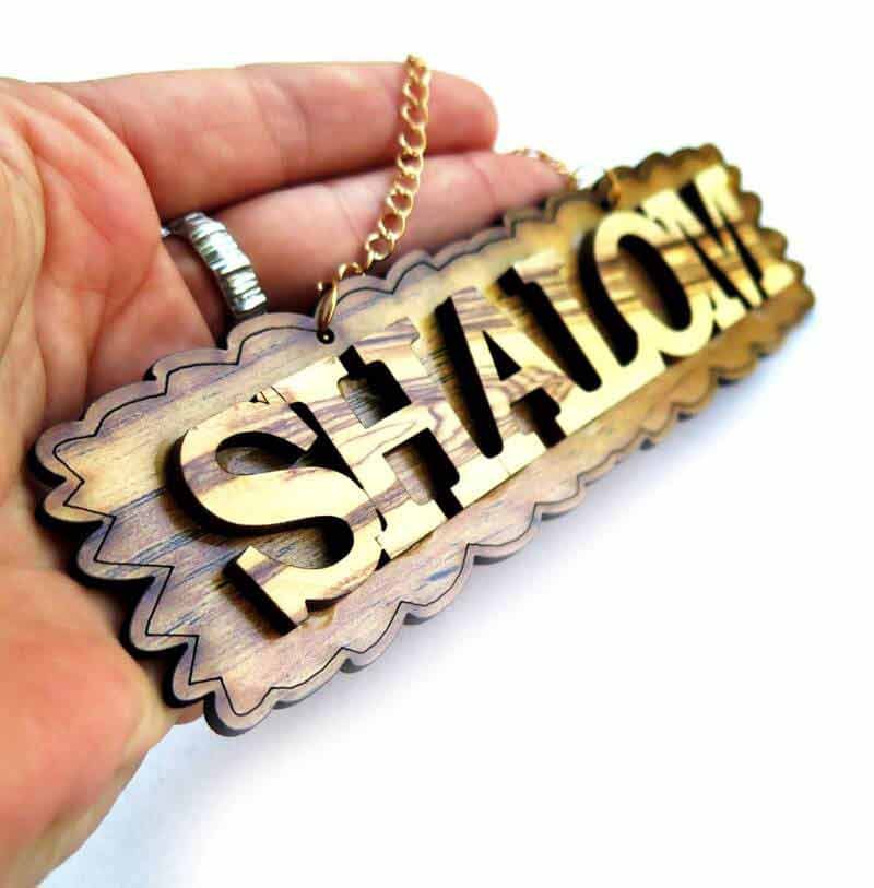 Shalom-Peace Home Blessing Plaque