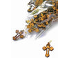 cross pendant olive wood