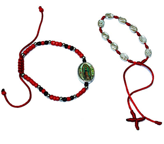 Red Silk bracelets