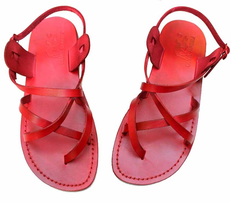 Jesus sandals model 3 red