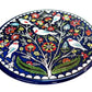 Lovely Ceramic Birds and flowers plate