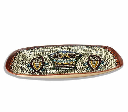 Loaves and Fish | Ceramic bowl | Jerusalem | Free shipping