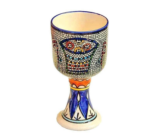 Loaves and Fish goblet | 7 inches | Free shipping