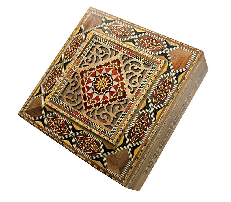 Syrian jewelry box