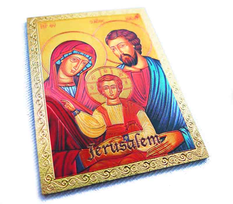 Icon magnet of Holy Family