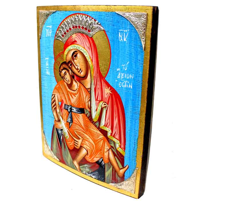 Mother Mary & Jesus Icon