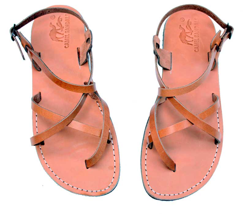 Designed for Saints! Leather Jesus Sandals from Israel