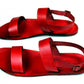 Earthing Red sandals